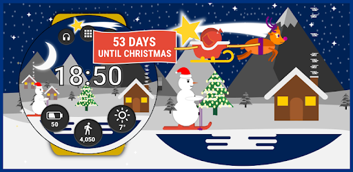 Christmas Watch Face Reborn (by HuskyDev) PC screenshot