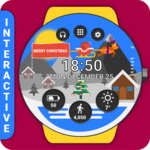 Christmas Watch Face Reborn (by HuskyDev) icon
