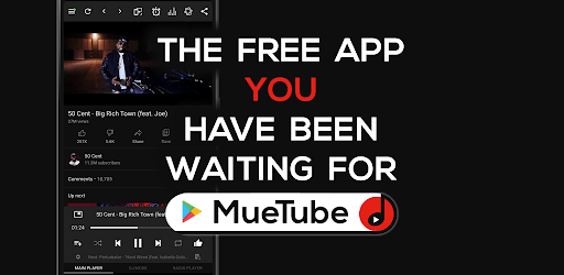 MueTube Lite - Free music app PC screenshot MueTube Lite - Free music app PC screenshot