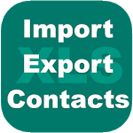 Export Import Excel Contacts icon