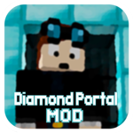 Mod Diamond Portal for MCPE for PC Mod Diamond Portal for MCPE for PC