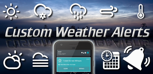 Custom Weather Alerts PC screenshot