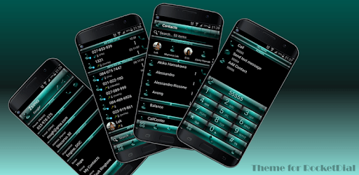 Theme x RocketDial Dusk Green PC screenshot