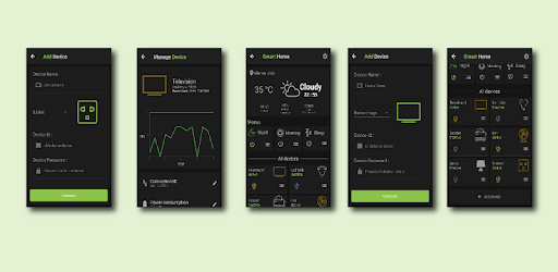 Flutter - Smart Home PC screenshot Flutter - Smart Home PC screenshot