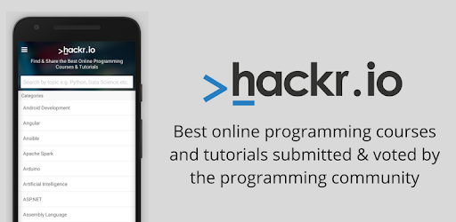 Hackr.io - Programming Courses PC screenshot