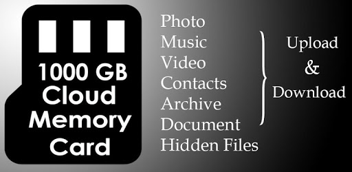 1000 GB Cloud Memory Card PC screenshot