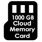 1000 GB Cloud Memory Card for PC