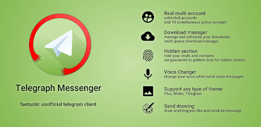 Telegraph Messenger PC screenshot