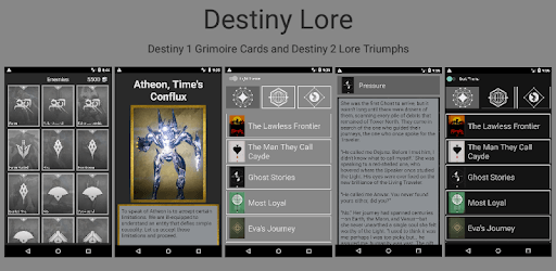 Destiny Lore PC screenshot