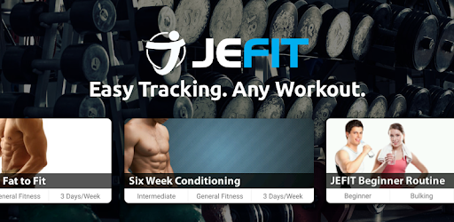 JEFIT Workout Tracker, Weight Lifting, Gym Log App PC screenshot