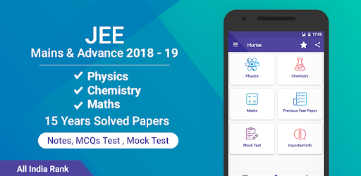JEE Mains & JEE Advance 2019 Exam Preparation PC screenshot