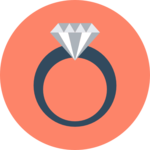 Cheap jewelry and bijouterie online shopping app icon