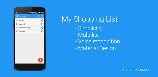 My Shopping List PC screenshot My Shopping List PC screenshot