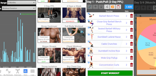 Gym Workout Planner & Tracker PC screenshot
