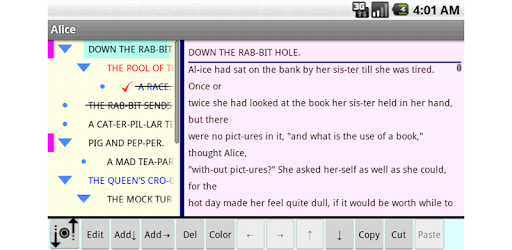 Halna Outliner free PC screenshot Halna Outliner free PC screenshot