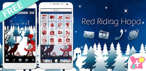 Cute Theme-Red Riding Hood- PC screenshot