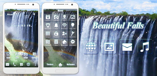Beautiful Falls Wallpaper PC screenshot Beautiful Falls Wallpaper PC screenshot