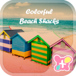 Theme-Colorful Beach Shacks- for PC Theme-Colorful Beach Shacks- for PC