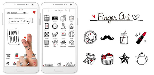 Love Wallpaper-Finger Art- PC screenshot