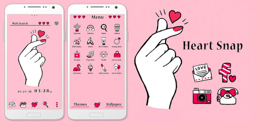 Stylish Wallpaper Heart Snap Theme PC screenshot Stylish Wallpaper Heart Snap Theme PC screenshot