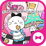 Cute Wallpaper Cats in Wonderland Theme for PC Cute Wallpaper Cats in Wonderland Theme for PC
