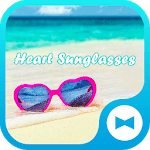 Summer Wallpaper Heart Sunglasses Theme icon