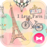 Cute Wallpaper I Love Paris Theme for PC