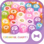 Cute Wallpaper Colorful CandiesTheme for PC