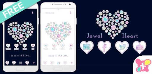 Beautiful Theme-Jewel Heart- PC screenshot