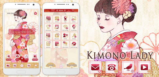 Japanese style-Kimono Lady- PC screenshot Japanese style-Kimono Lady- PC screenshot