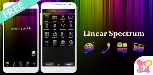 Linear Spectrum Wallpaper PC screenshot