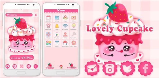 Sweets Wallpaper Lovely Cupcake Theme PC screenshot
