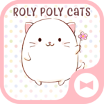 Cute Wallpaper Roly Poly Cats Theme icon