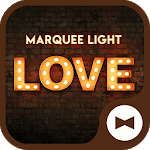 Stylish Wallpaper Marquee Light: Love Theme icon