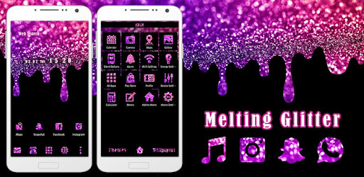 Wallpaper Melting Glitter PC screenshot