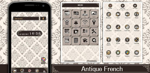 Chic Wallpaper Antique French PC screenshot