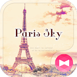 Eiffel Tower Theme-Paris sky- for PC