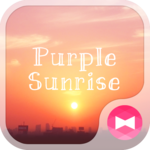 Sky Wallpaper Purple Sunrise for PC