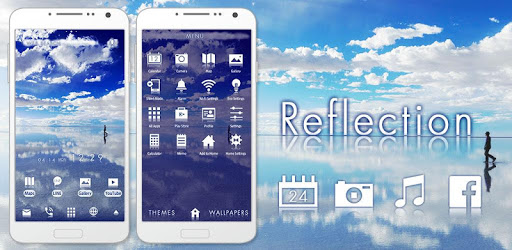 Reflection +HOME Theme PC screenshot Reflection +HOME Theme PC screenshot