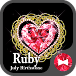 Ruby - July Birthstone Theme for PC