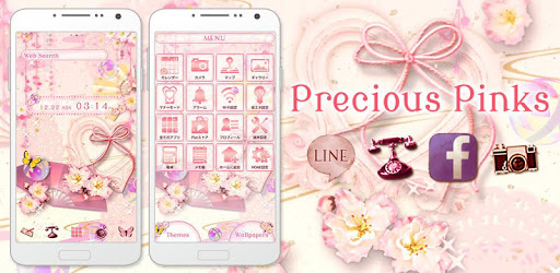 Colorful Theme Precious Pinks PC screenshot