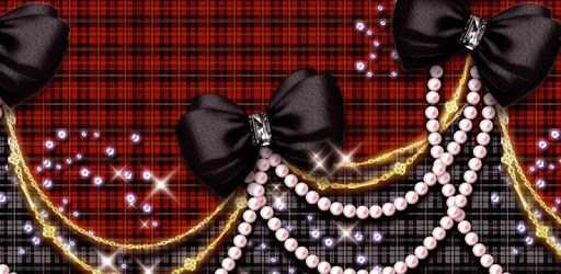 Plaid and Pearls Wallpaper PC screenshot