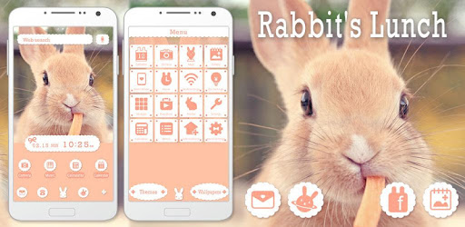 Cute Theme-Rabbit's Lunch- PC screenshot