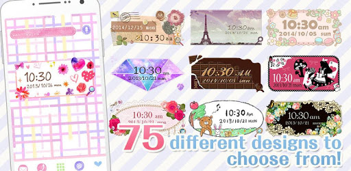Cute Clock Widget 2 【FREE】 PC screenshot