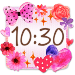 Cute Clock Widget 2 【FREE】 icon