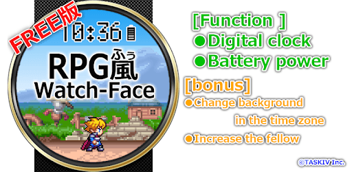 The RPG style Watch face PC screenshot The RPG style Watch face PC screenshot