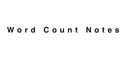 Word Count Notes PC screenshot Word Count Notes PC screenshot