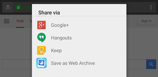 Save as Web Archive PC screenshot