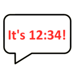 Callout Balloon Clock Widget for PC Callout Balloon Clock Widget for PC
