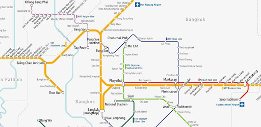 Thailand Rail Map - Bangkok PC screenshot